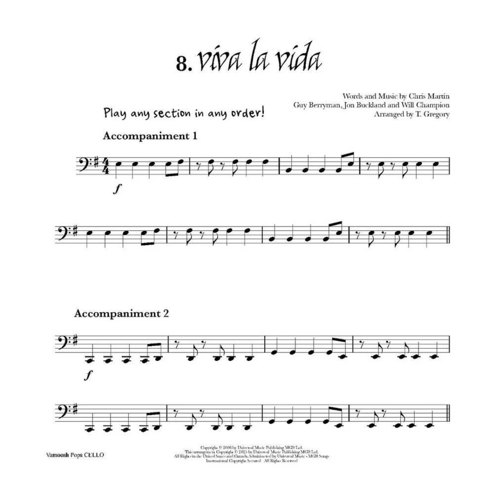 Vamoosh Pops Cello Book