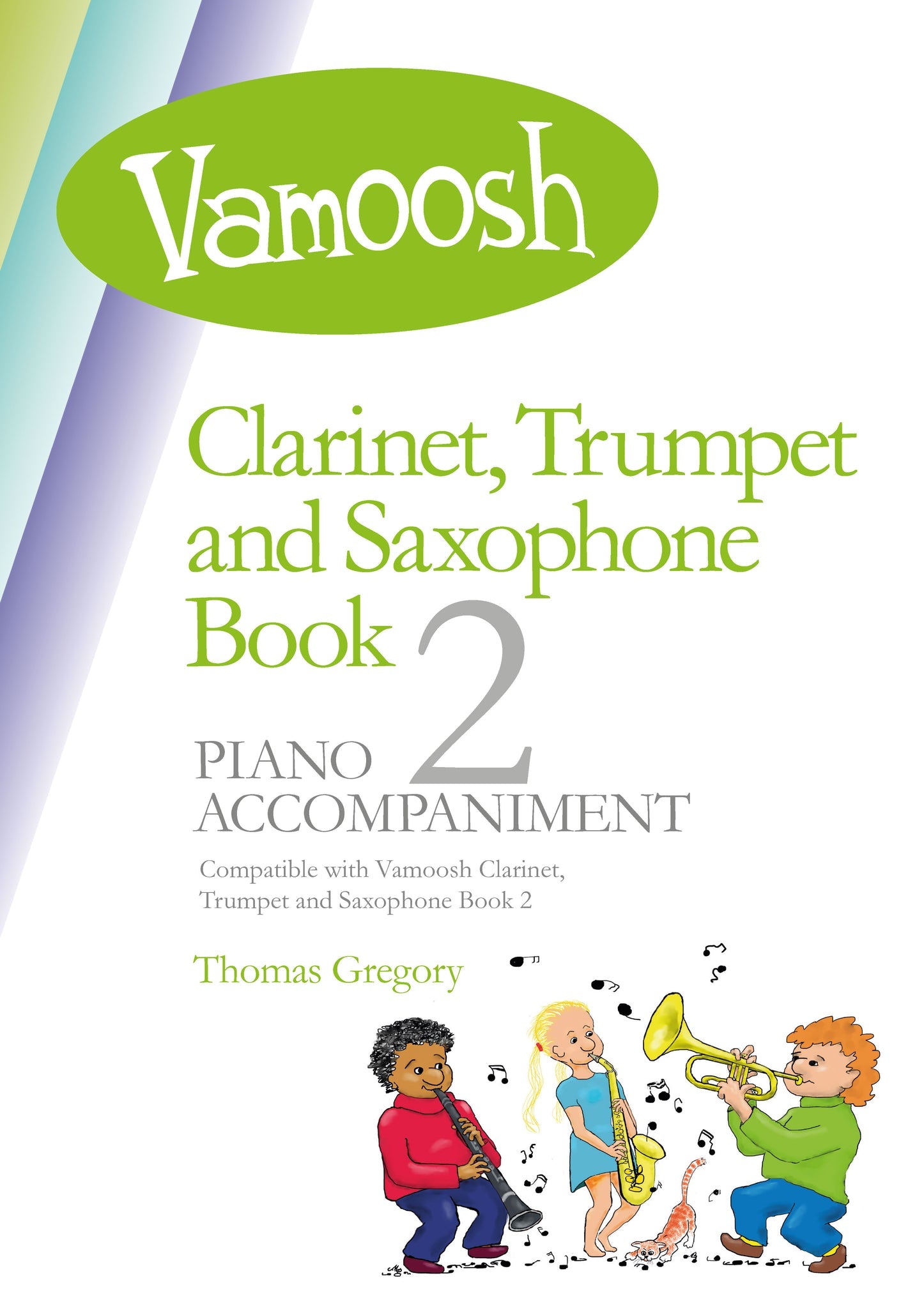 Vamoosh Trumpet, Clarinet & Sax Piano Accompaniment - Book 2