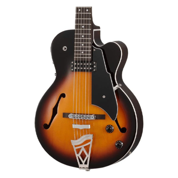VOX Giulietta VGA-3D Archtop Acoustic-Electric Guitar, Sunburst