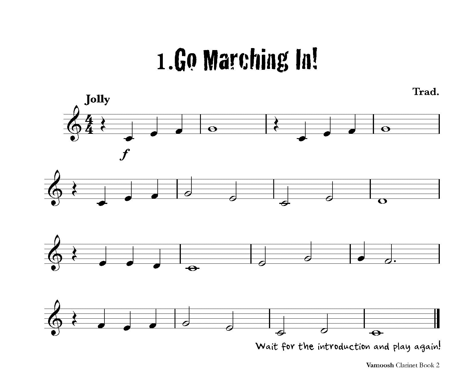 Vamoosh Clarinet Book 2