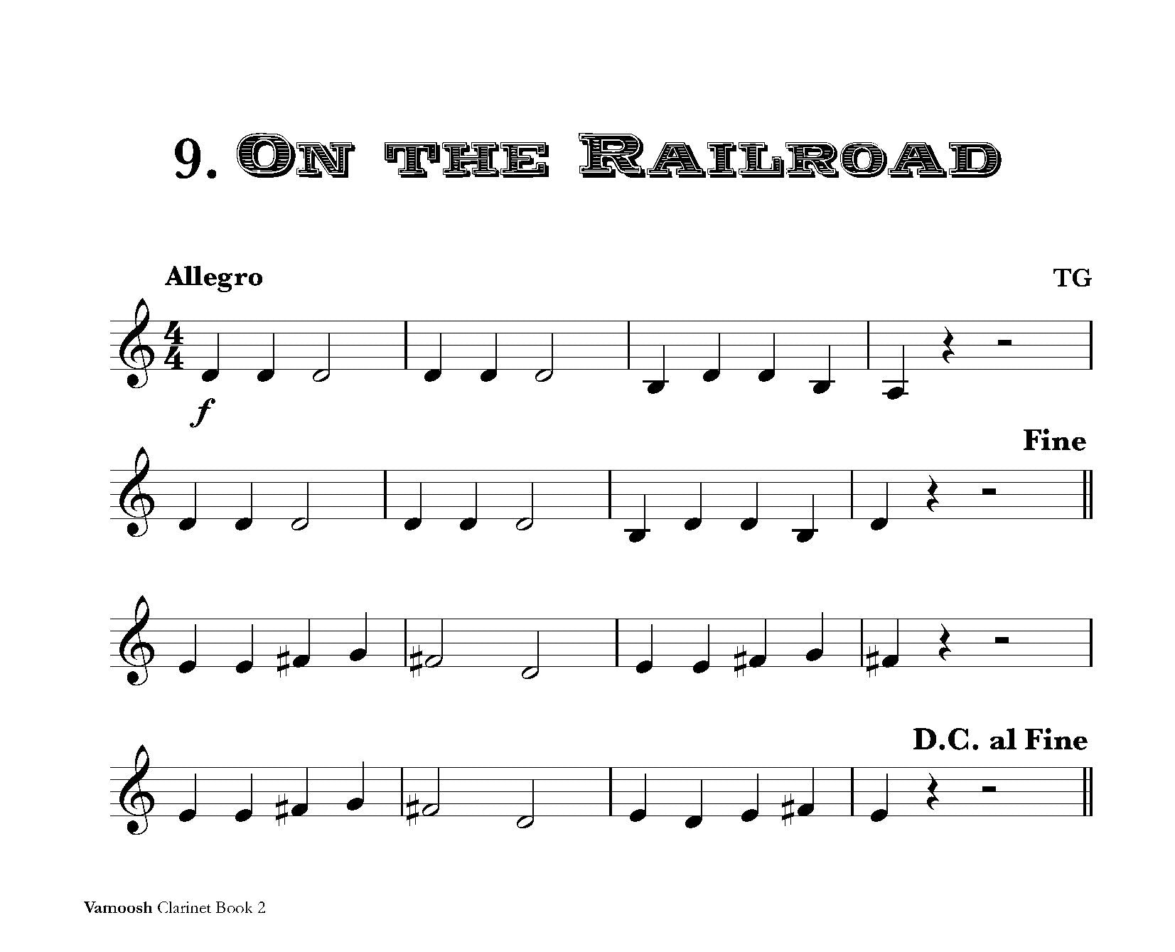 Vamoosh Clarinet Book 2