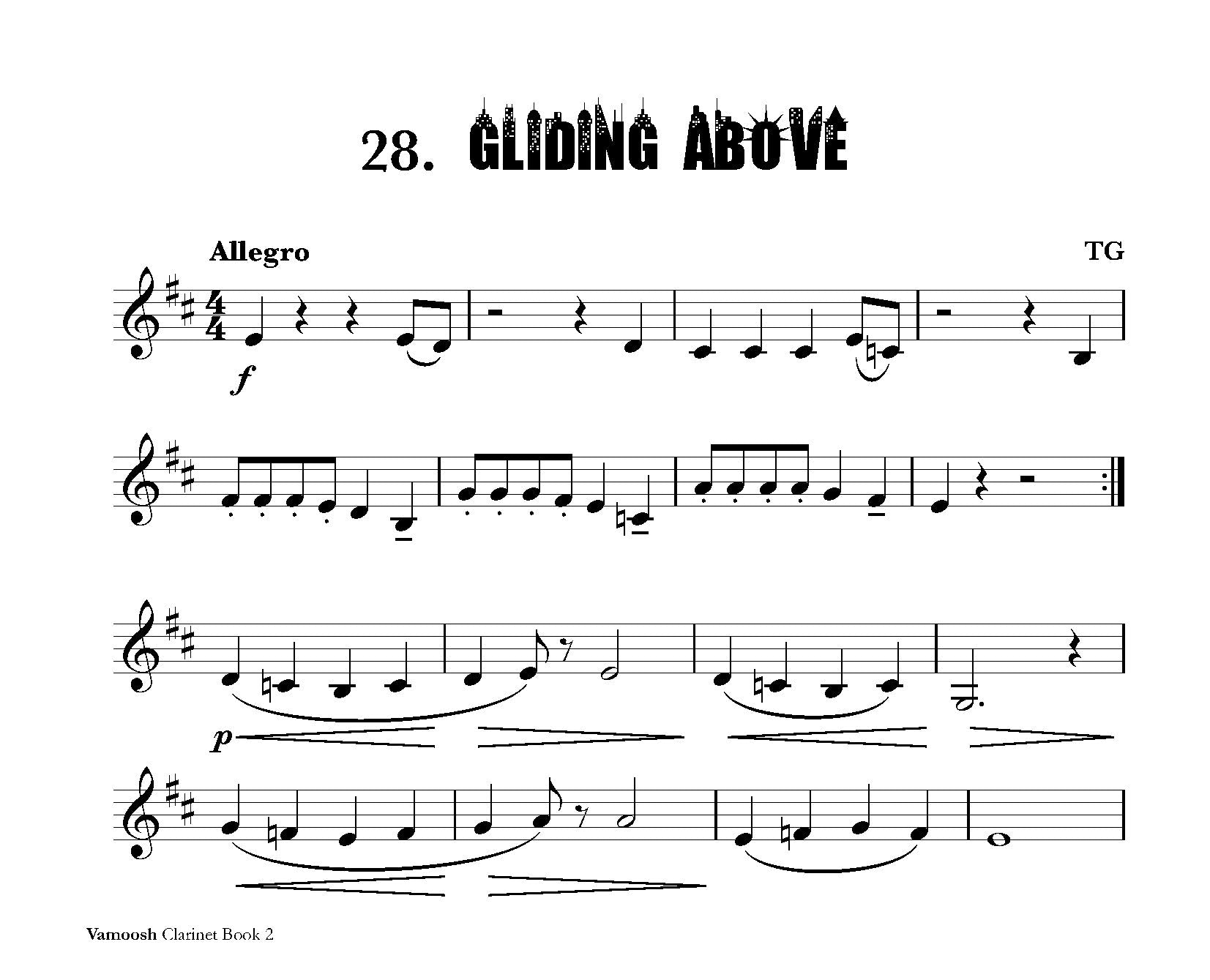 Vamoosh Clarinet Book 2