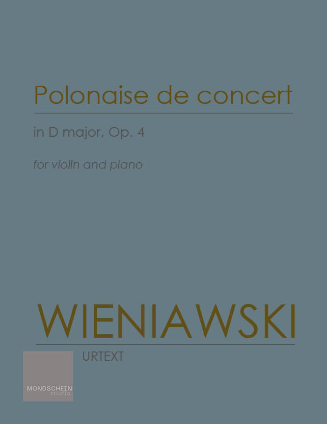 Wieniawski: Polonaise de concert, Op. 4