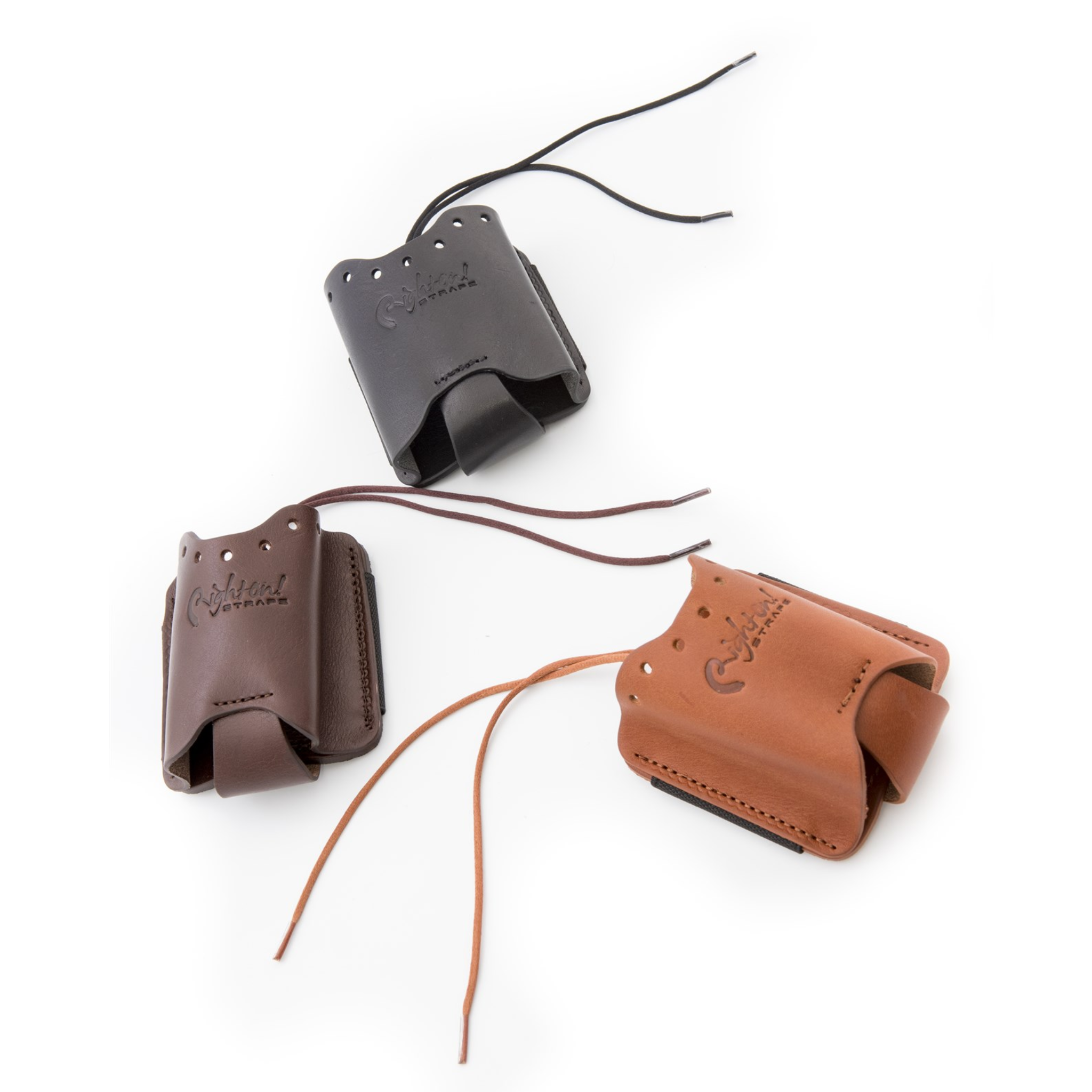 RightOn! Wireless Pocket/In-Ear Transmitter Pouch, Brown