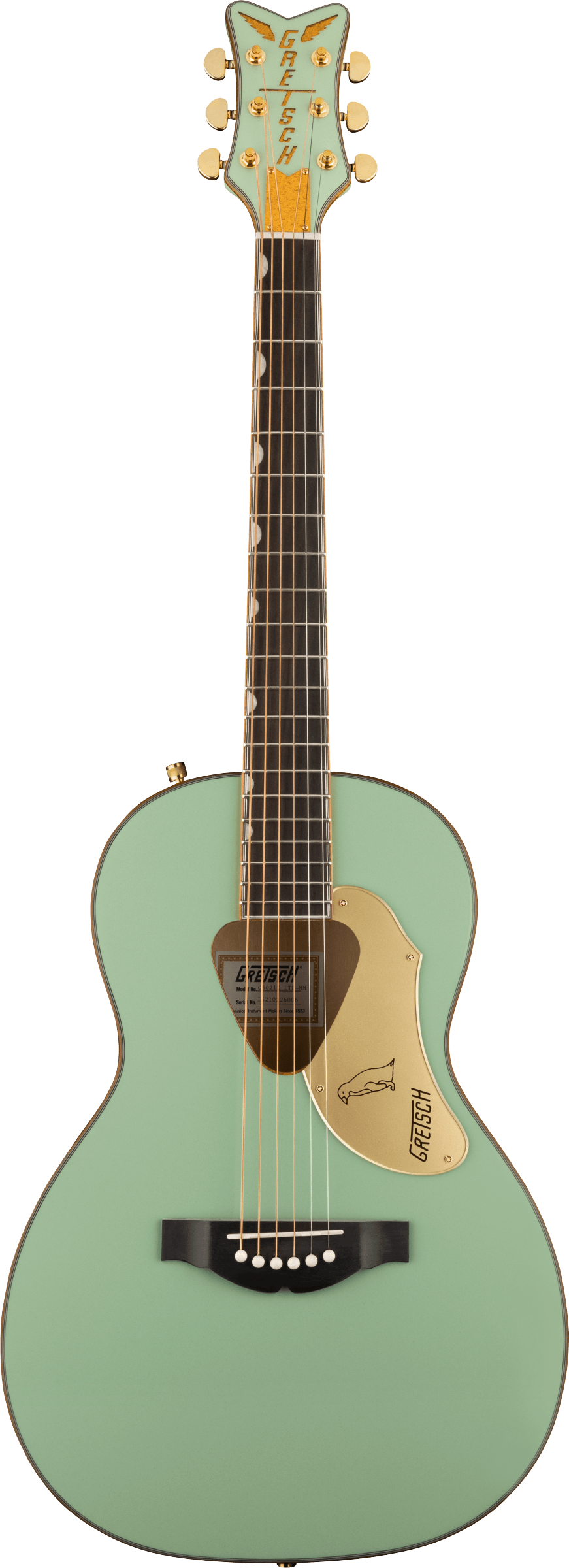 Gretsch G5021E Penguin Acoustic, Mint Metallic