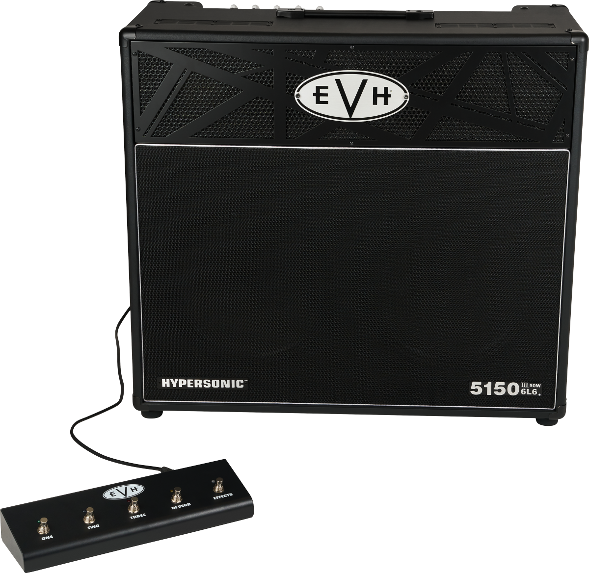 EVH 5150III Hypersonic Amp 6L6 2x12, Black