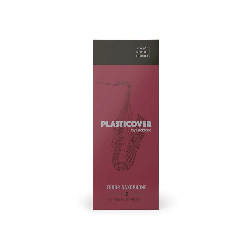 Rico Plasticover Tenor Saxophone Reeds, 5-Pack