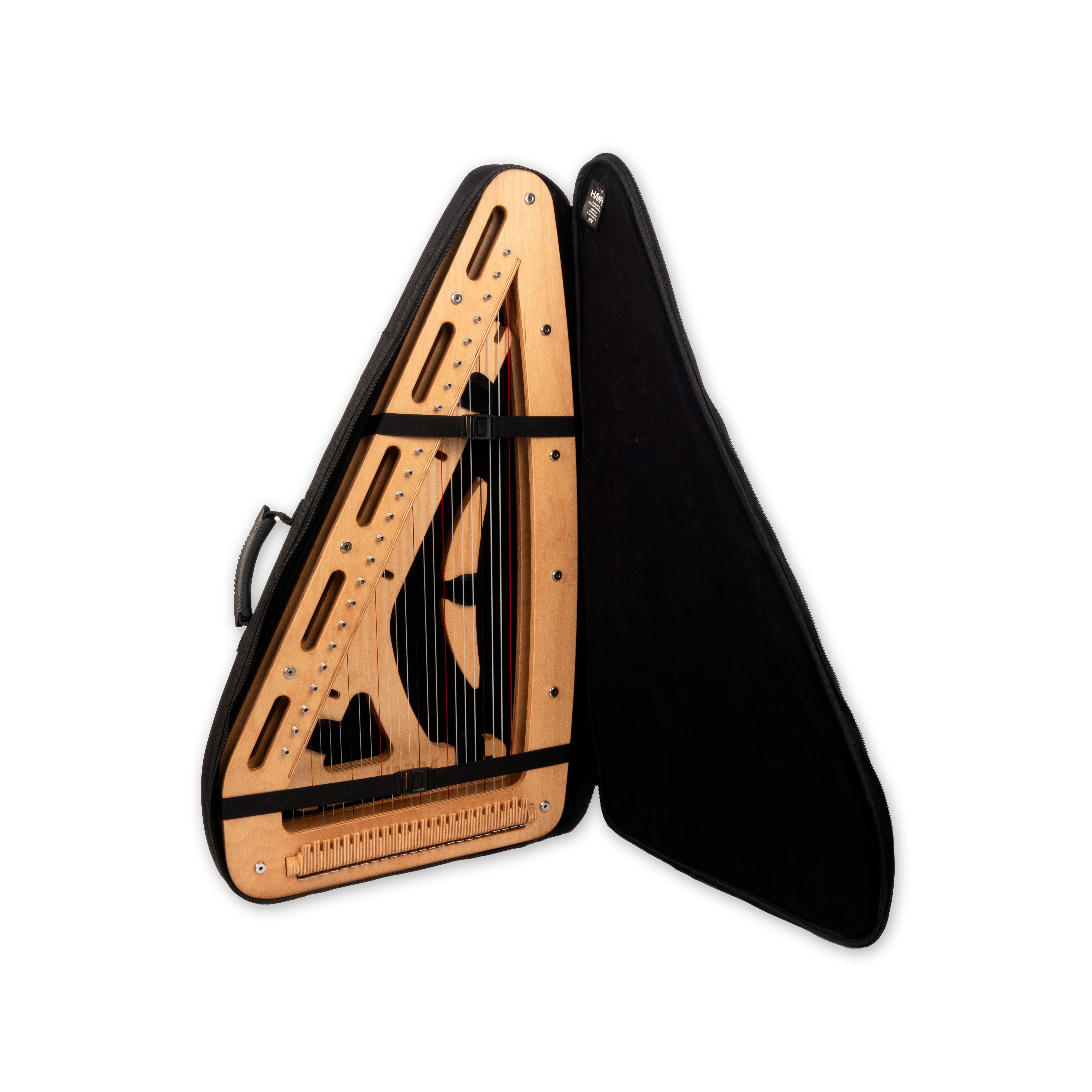Harp-E - 24 Sting Harp with Carry Bag and carry straps included