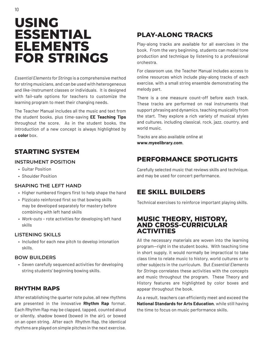 2025 Essential Elements for Strings, Book 1
