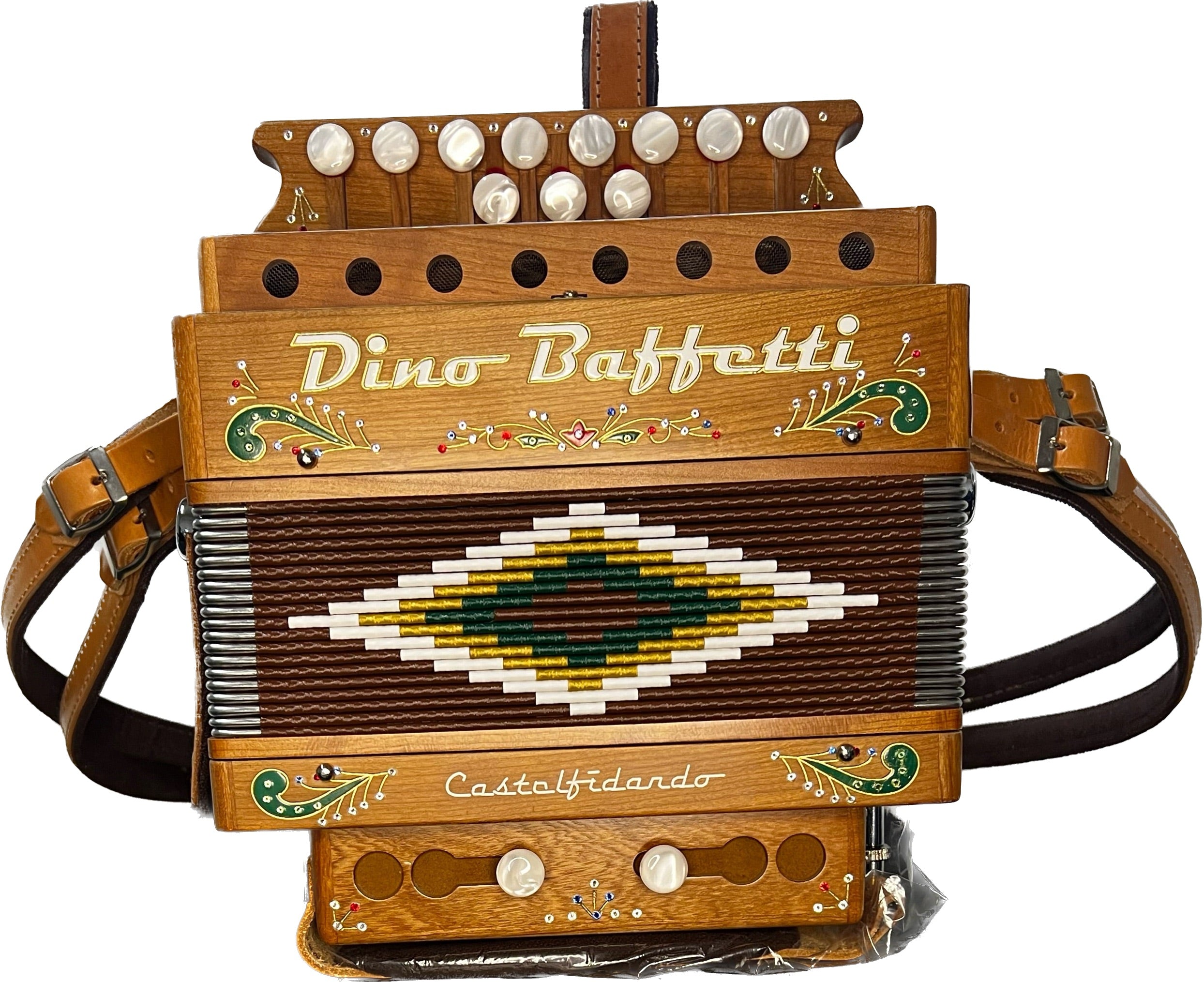 Dino Baffetti Art 21 Button Accordion