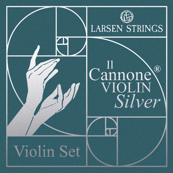 Larsen Il Cannnone Silver Violin Strings