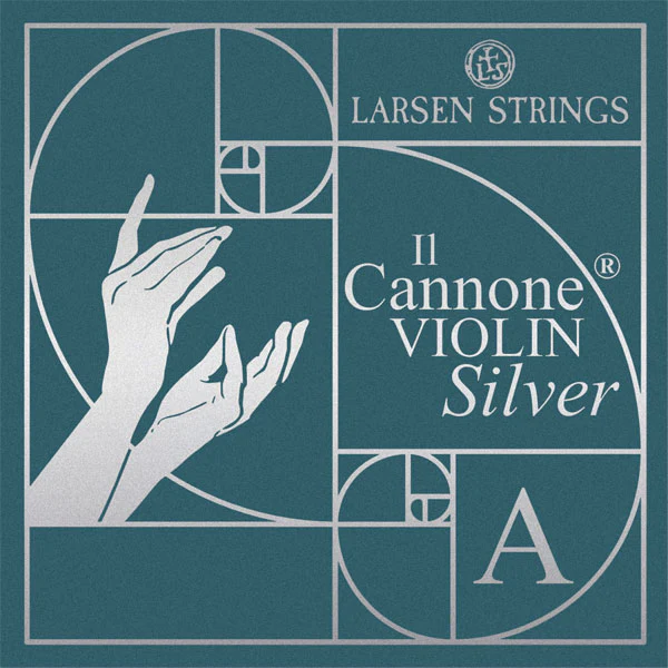 Larsen Il Cannnone Silver Violin Strings