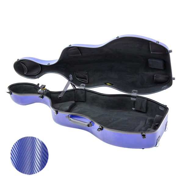 HQ Polycarbonate 4/4 Cello Case, Digital