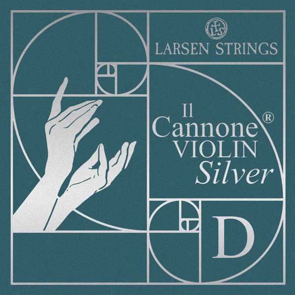 Larsen Il Cannnone Silver Violin Strings