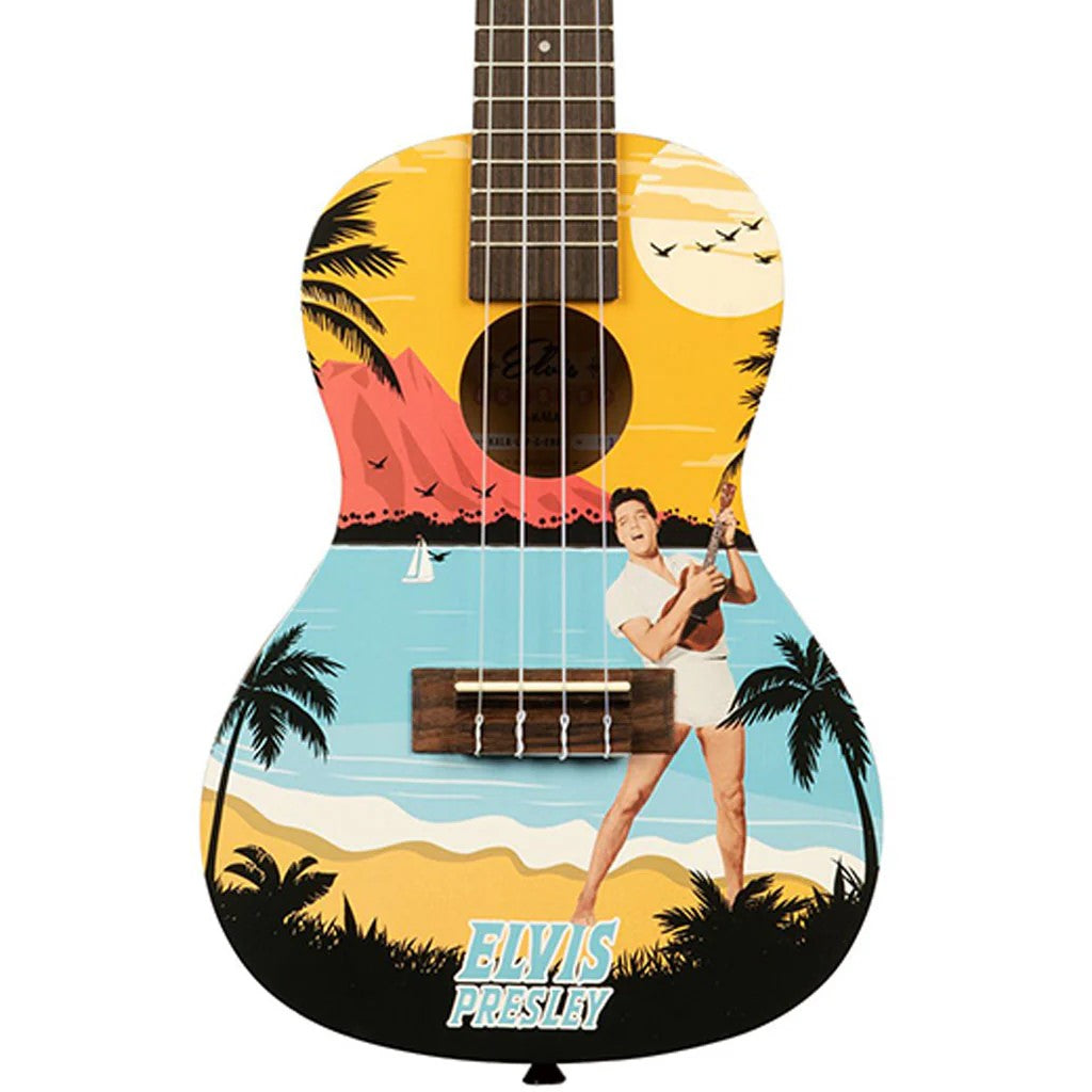 Kala Elvis Blue Hawaii Concert Uke