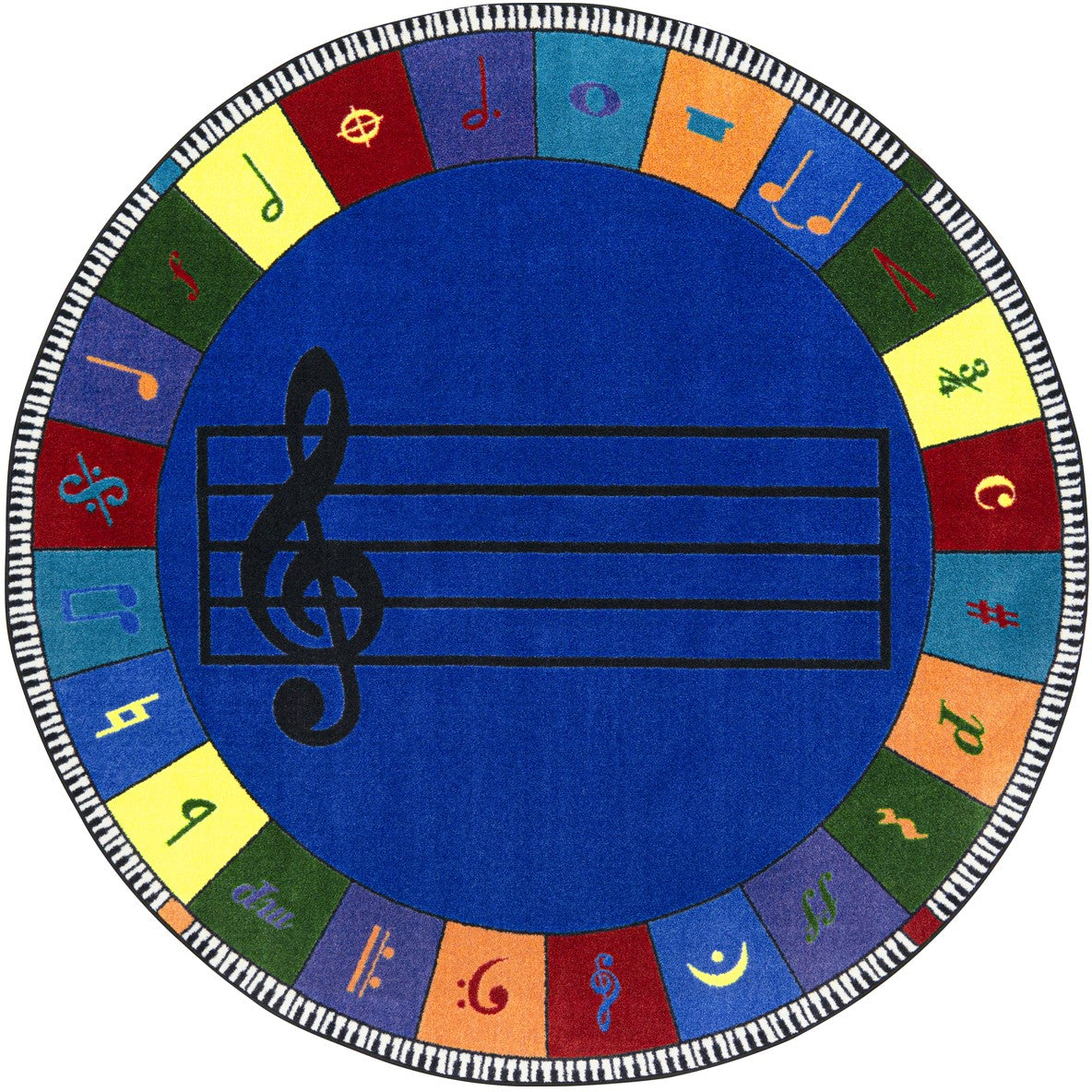 NoteWorthy Rug 4m Diameter Elementary Large