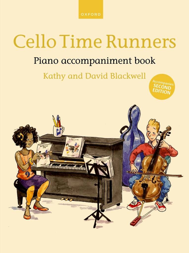 Cello Time Runners, Piano Accompaniment Book