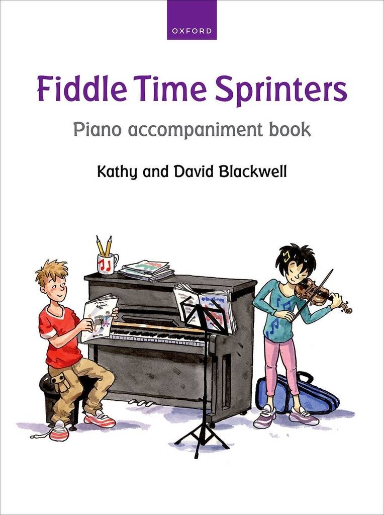 Fiddle Time Sprinters, Piano Accompaniment Book
