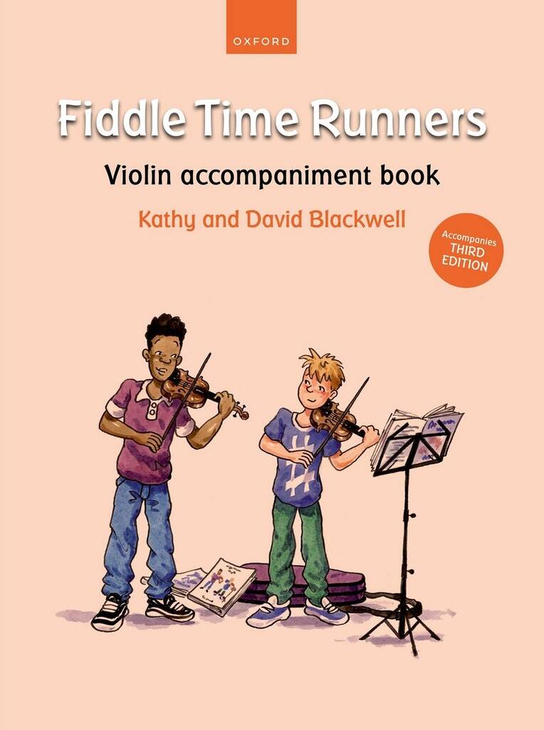 Fiddle Time Runners, Violin Accompaniment Book