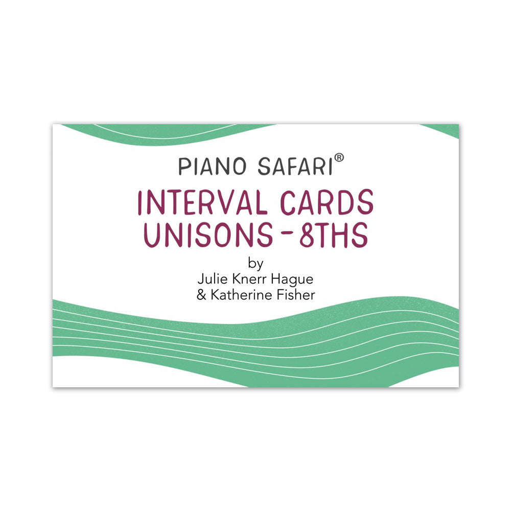 Piano Safari Interval Cards 2