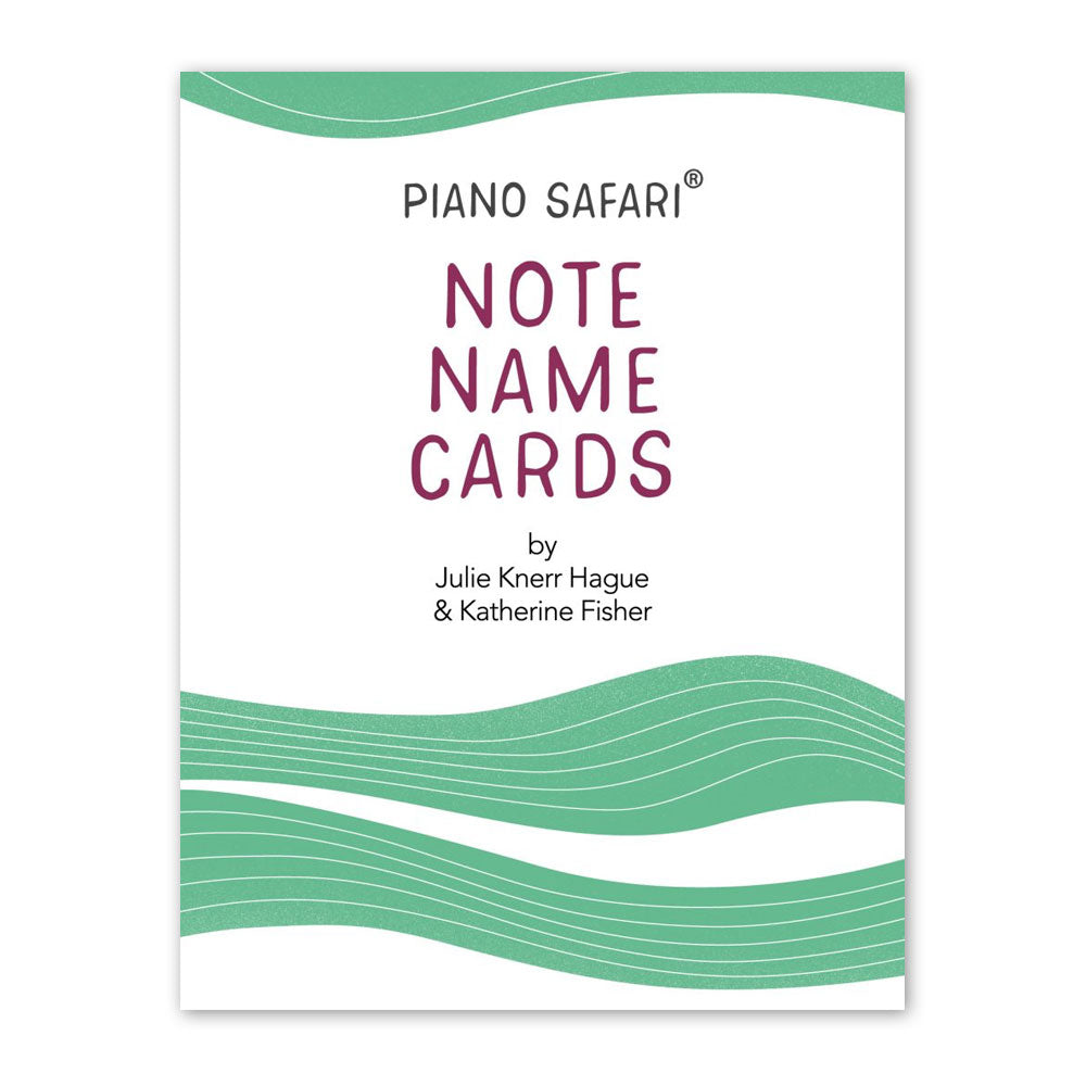 Piano Safari Note Name Cards
