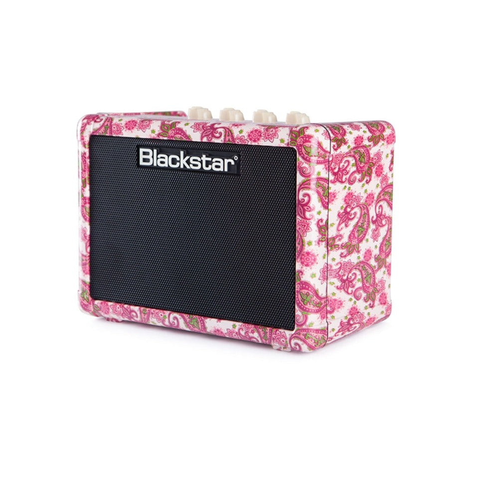 Blackstar Fly 3W Compact Mini Amp, Pink Paisley
