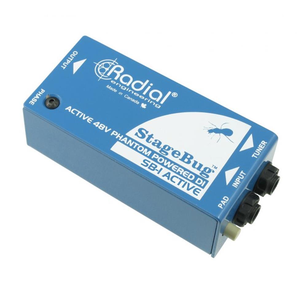 Radial SB-1 Compact Active DI, 48v Phantom Powered
