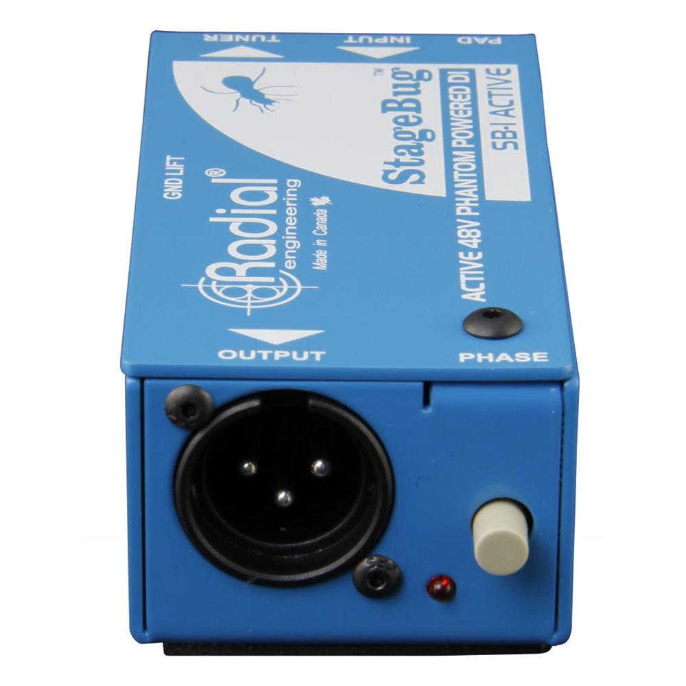 Radial SB-1 Compact Active DI, 48v Phantom Powered