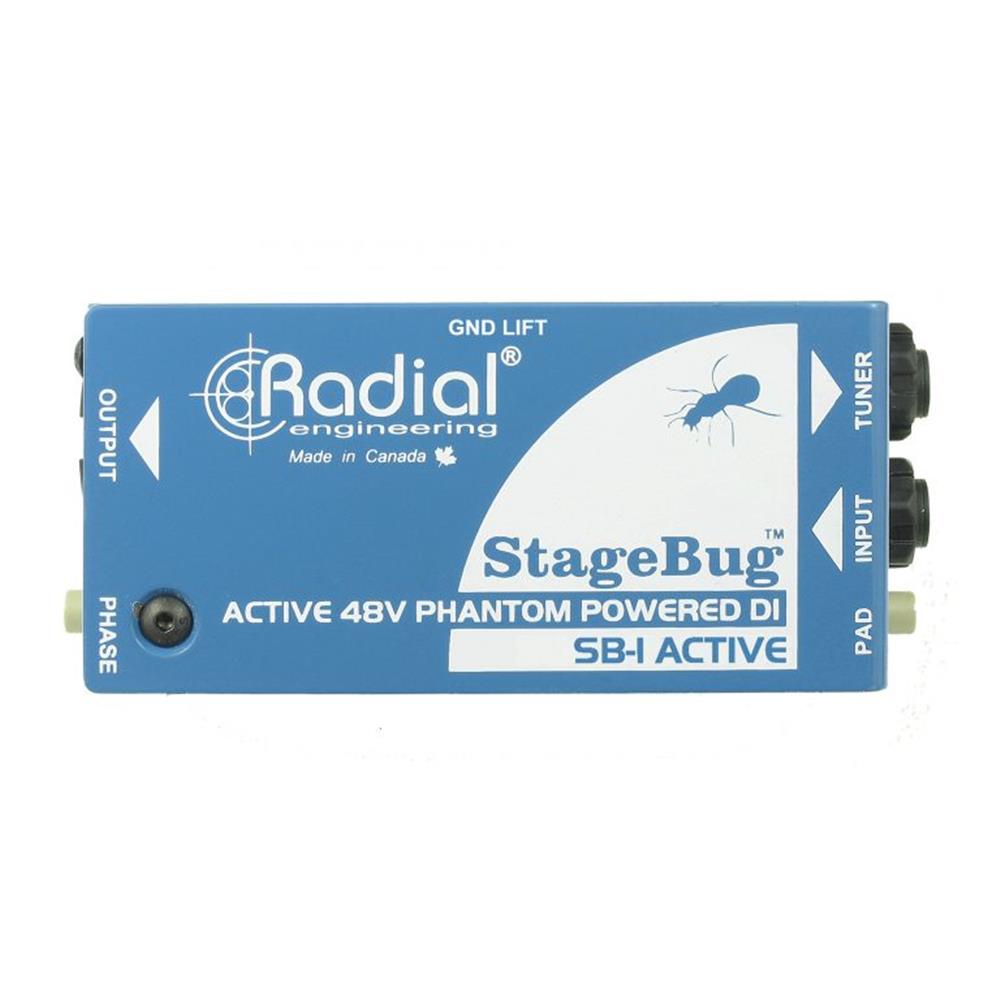 Radial SB-1 Compact Active DI, 48v Phantom Powered