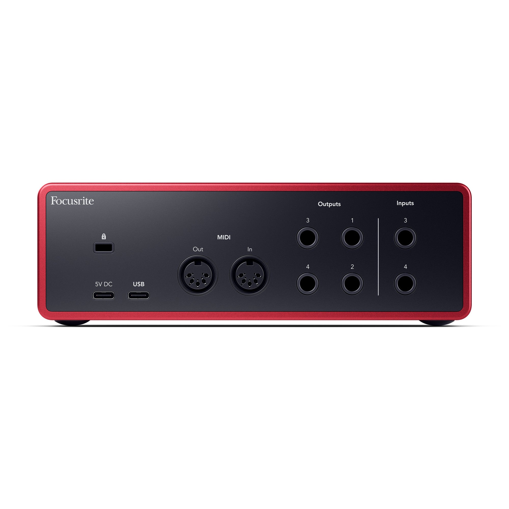 Focusrite Scarlett 4i4 (4th Gen) 4-in/4-out USB Audio Interface