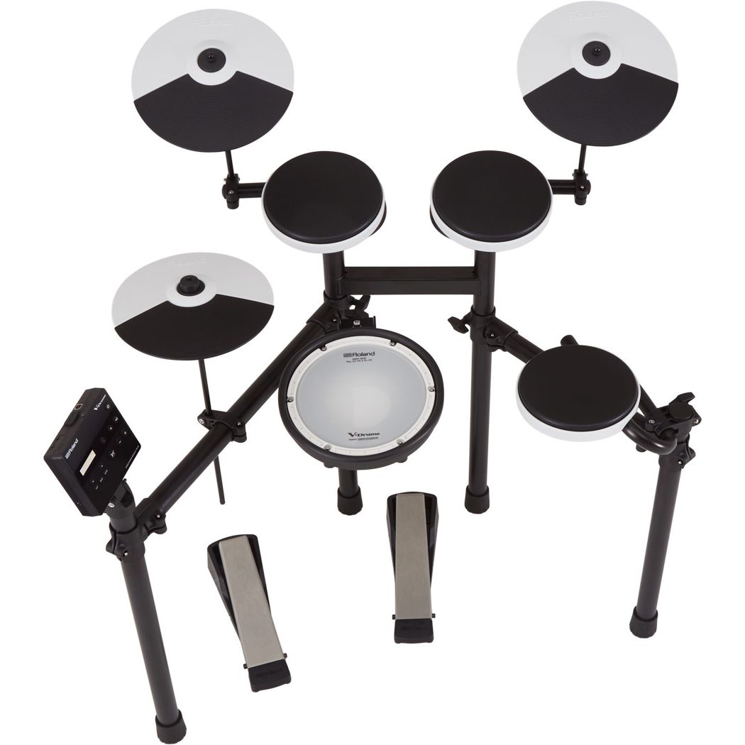 Roland V-Drums TD-02KVDAP Electronic Drum Kit with optional Hardware Pack (Stool & Sticks)