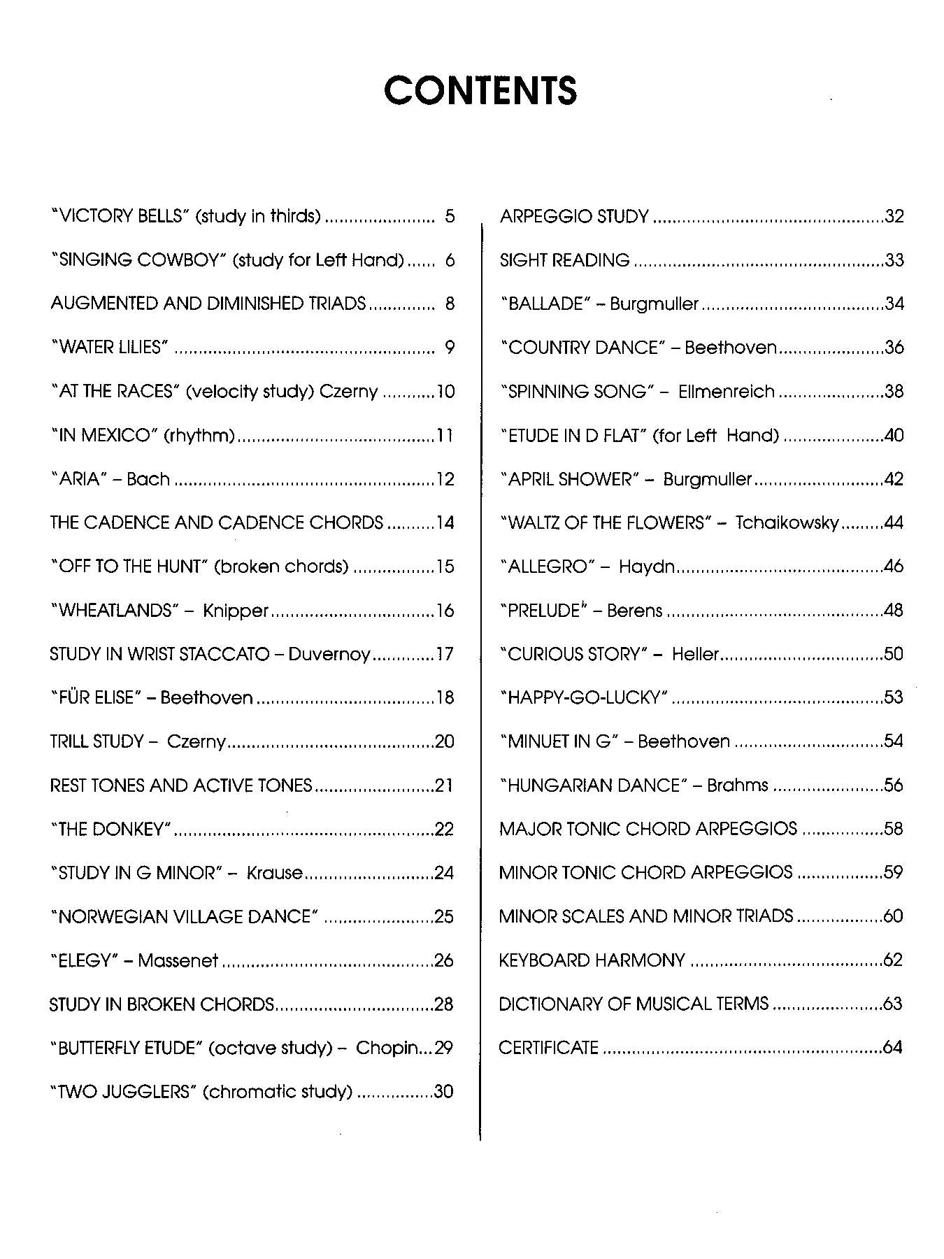 Michael Aaron Piano Course: Lessons, Grade 3