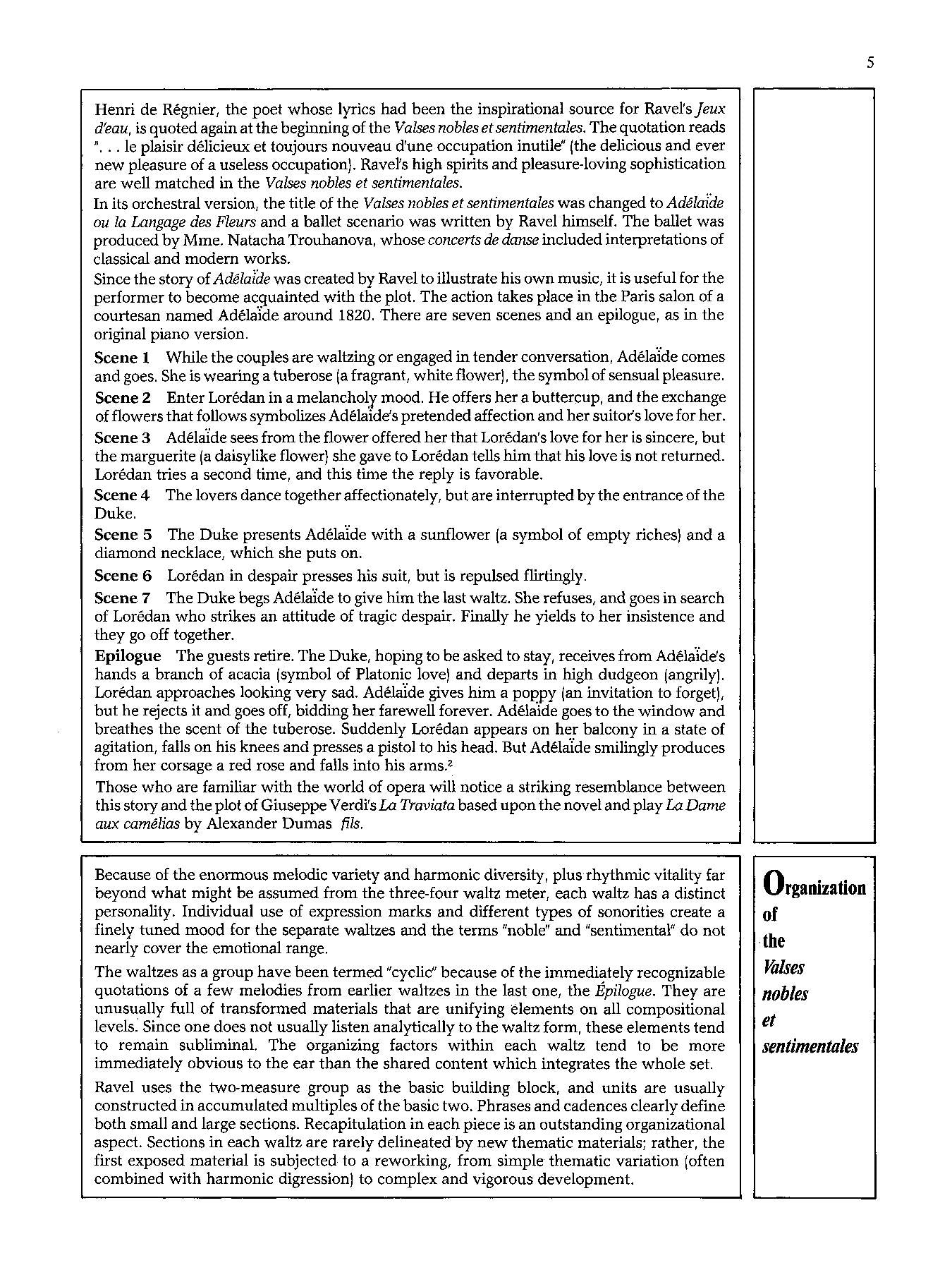 Ravel: Valses nobles et sentimentales