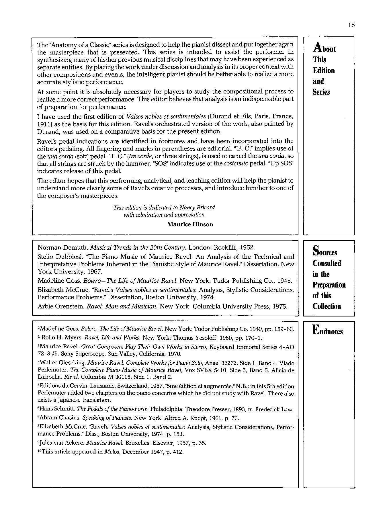 Ravel: Valses nobles et sentimentales