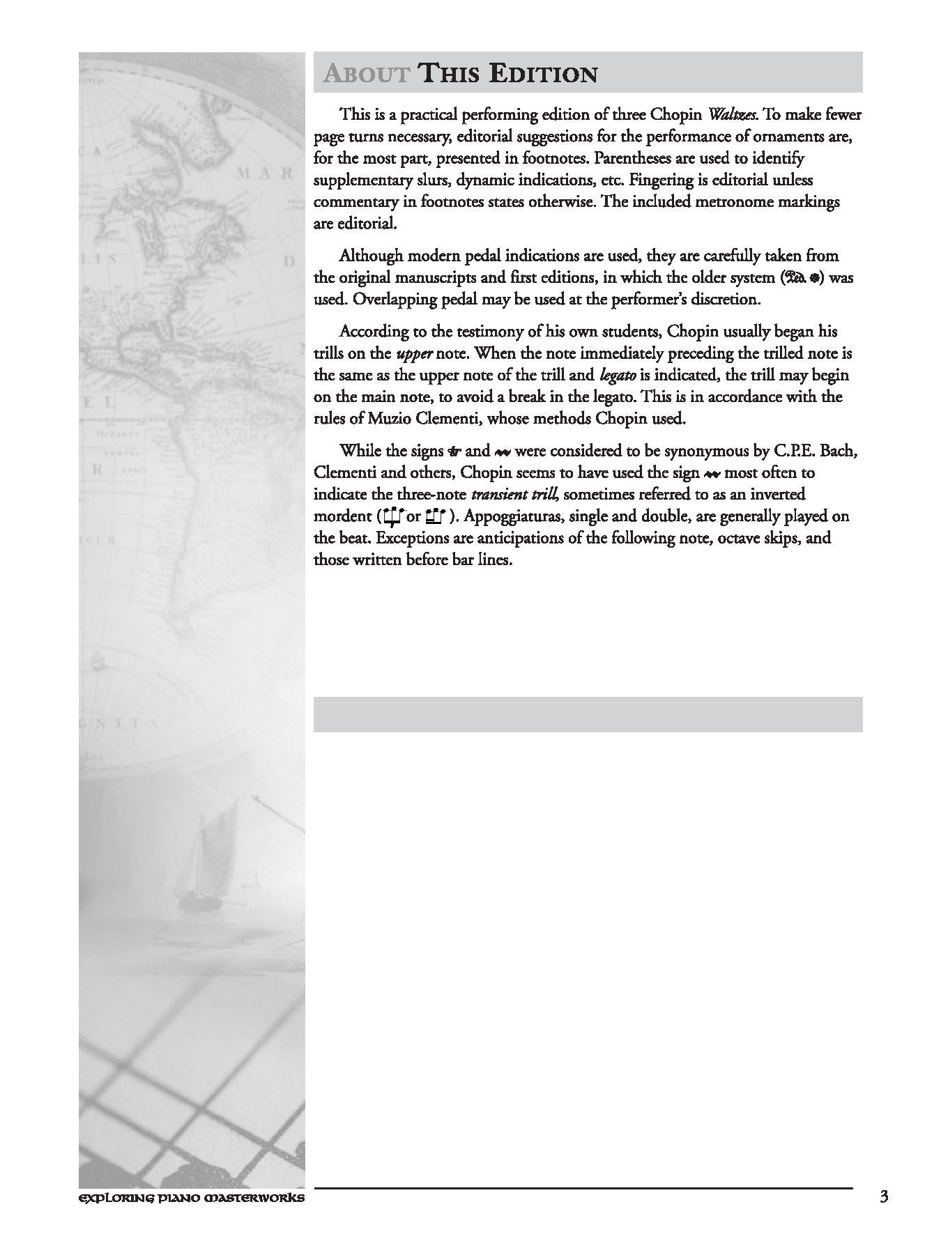 Chopin: Exploring Piano Masterworks - Waltzes (3 Selections)