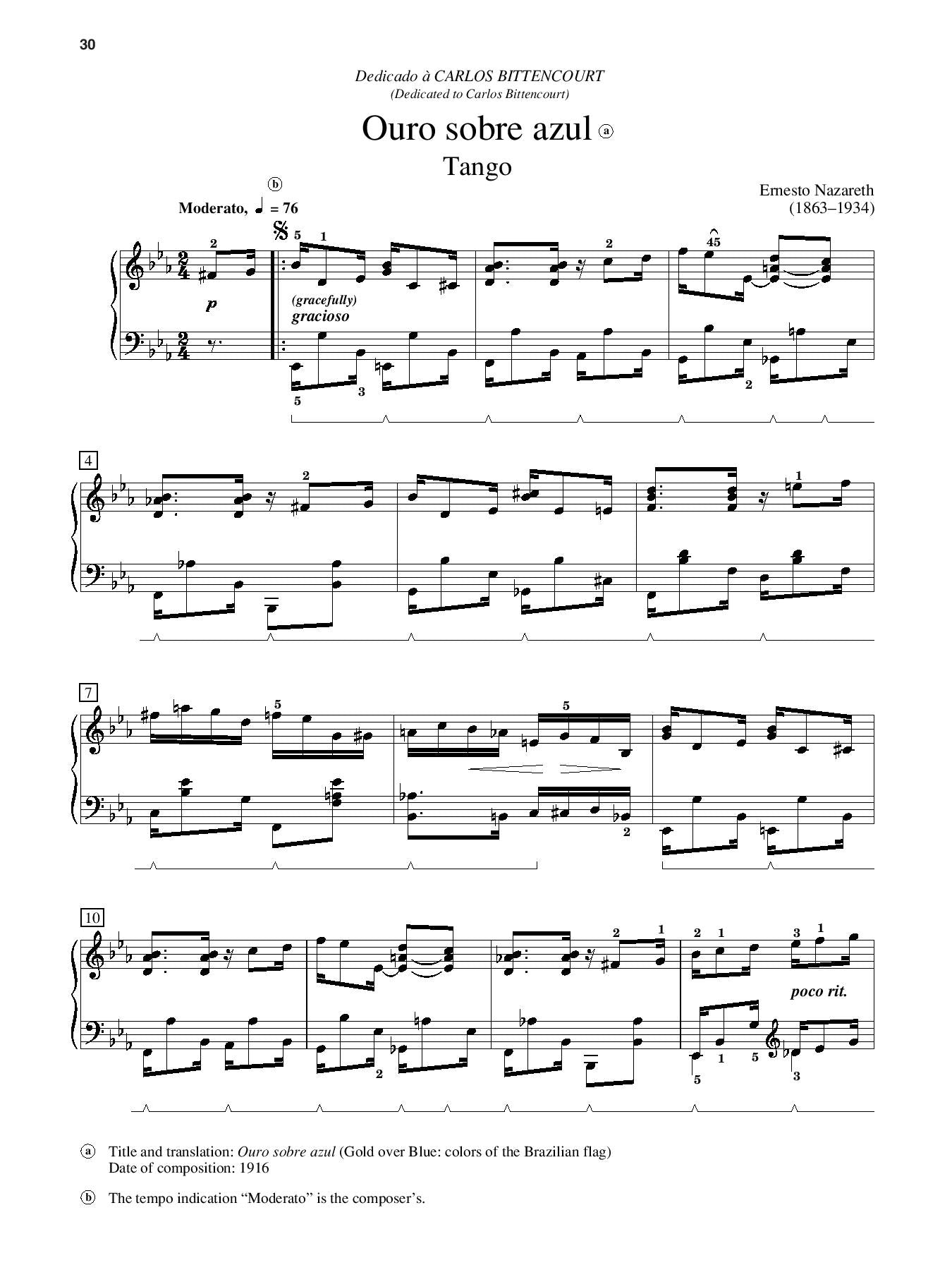 Nazareth: Brazilian Tangos and Dances