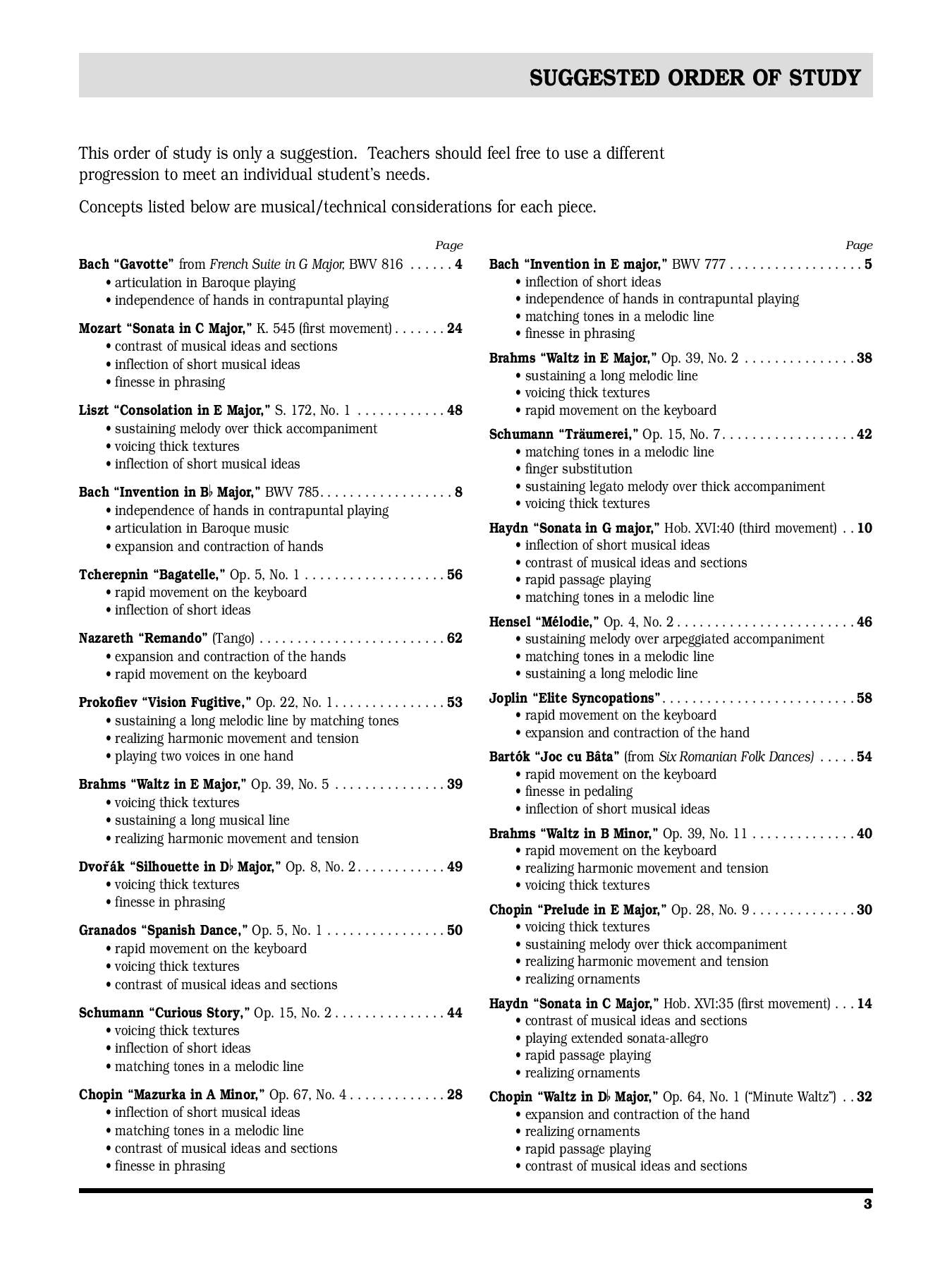 Masterwork Classics, Level 9