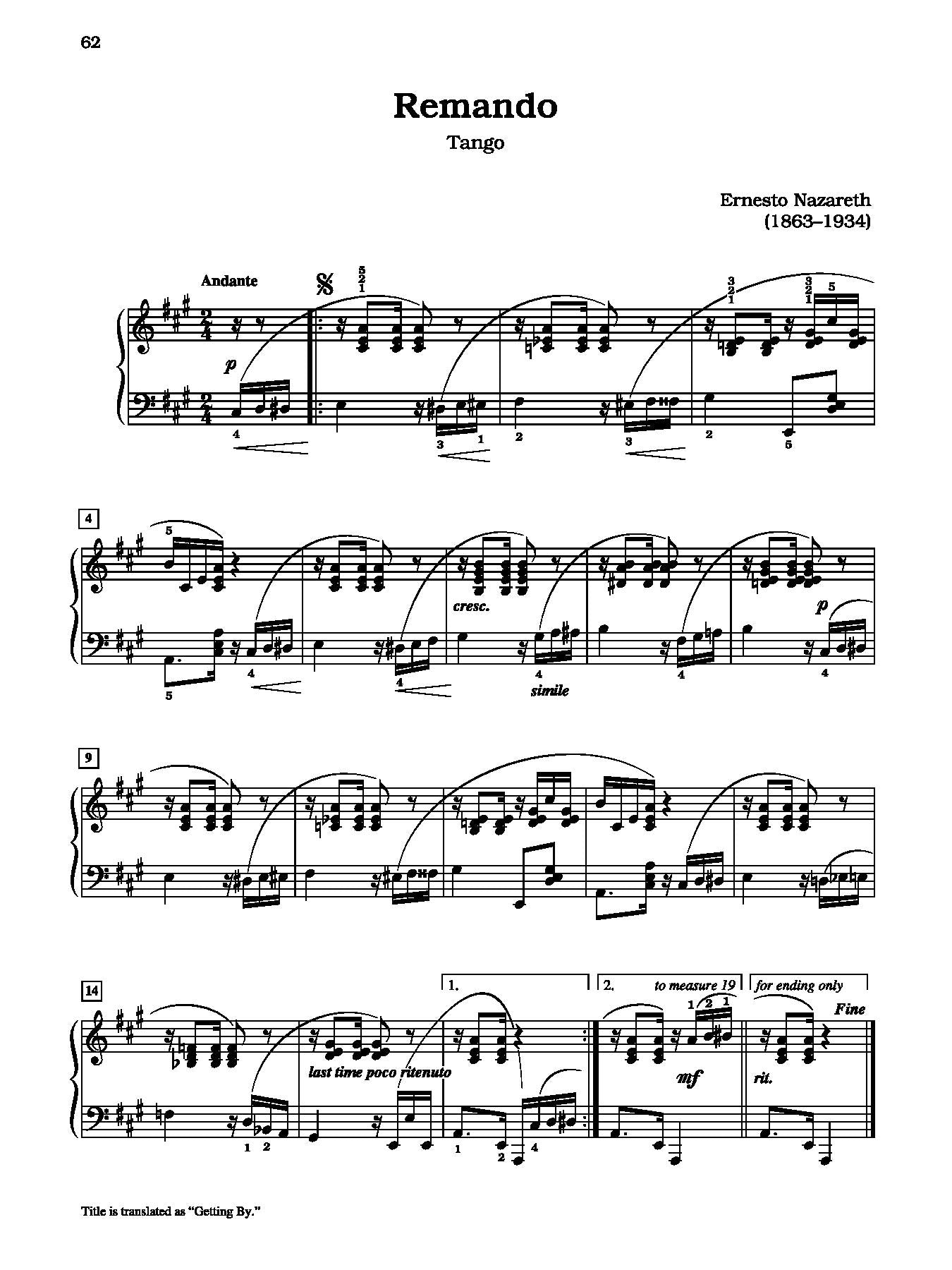 Masterwork Classics, Level 9