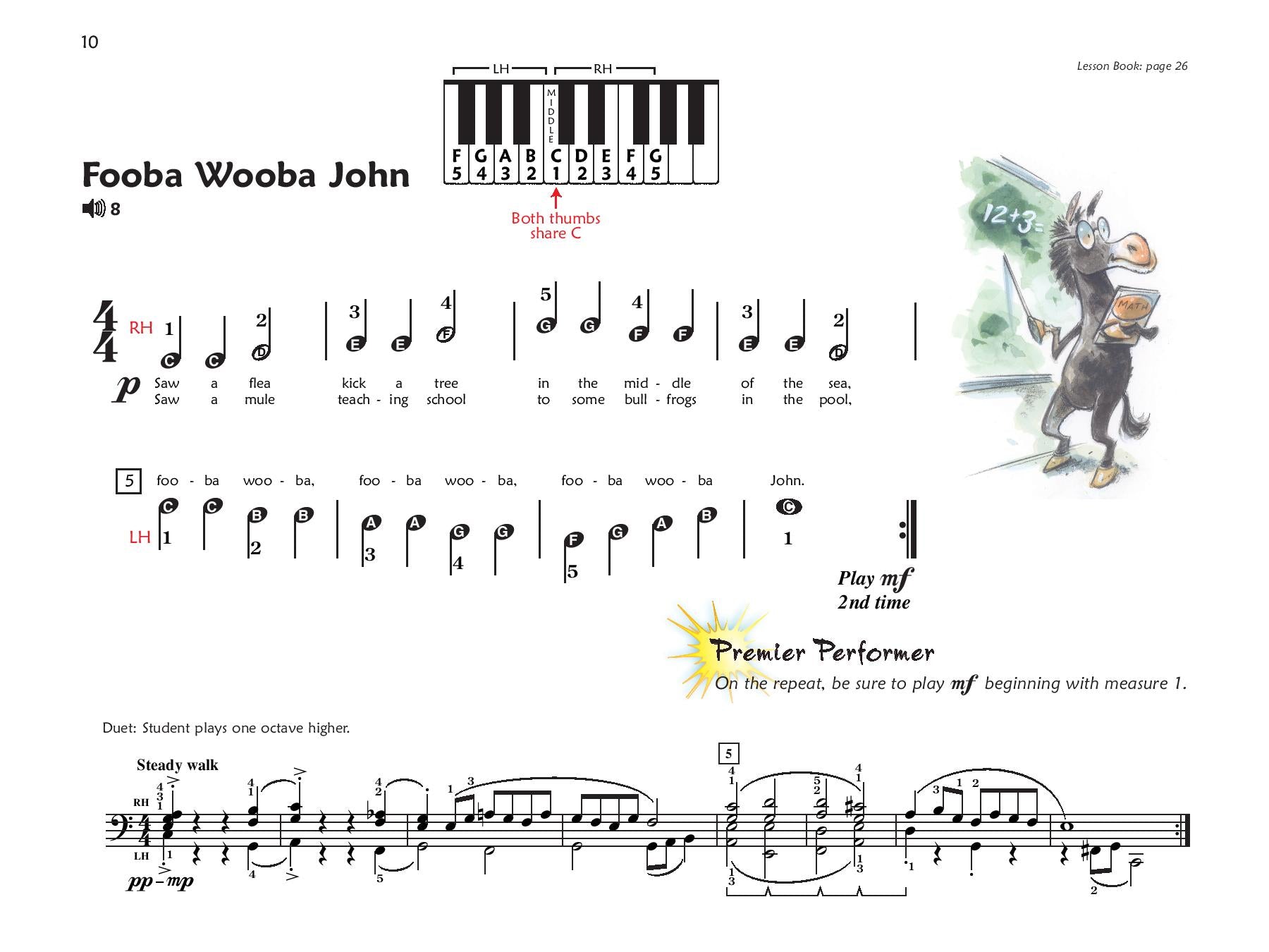 Alfred's Premier Piano Course, Performance 1A