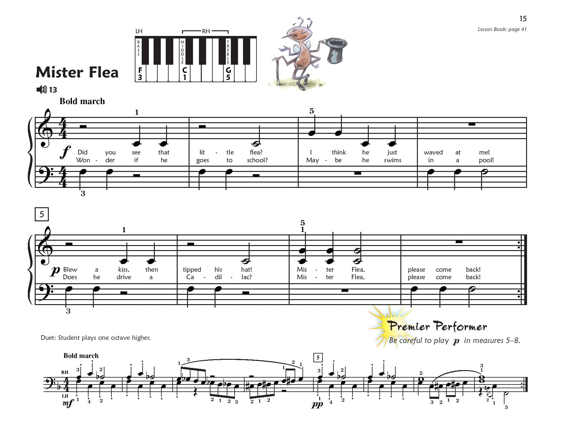 Alfred's Premier Piano Course, Performance 1A