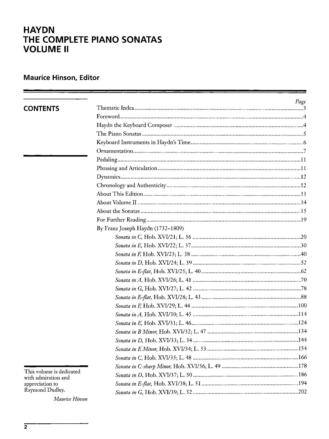 Haydn: The Complete Piano Sonatas, Volume 2