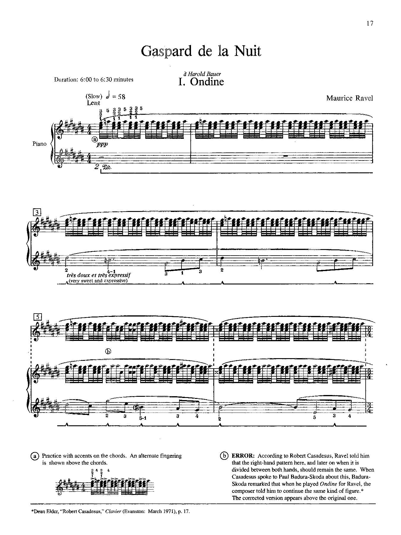 Ravel: Gaspard de la nuit