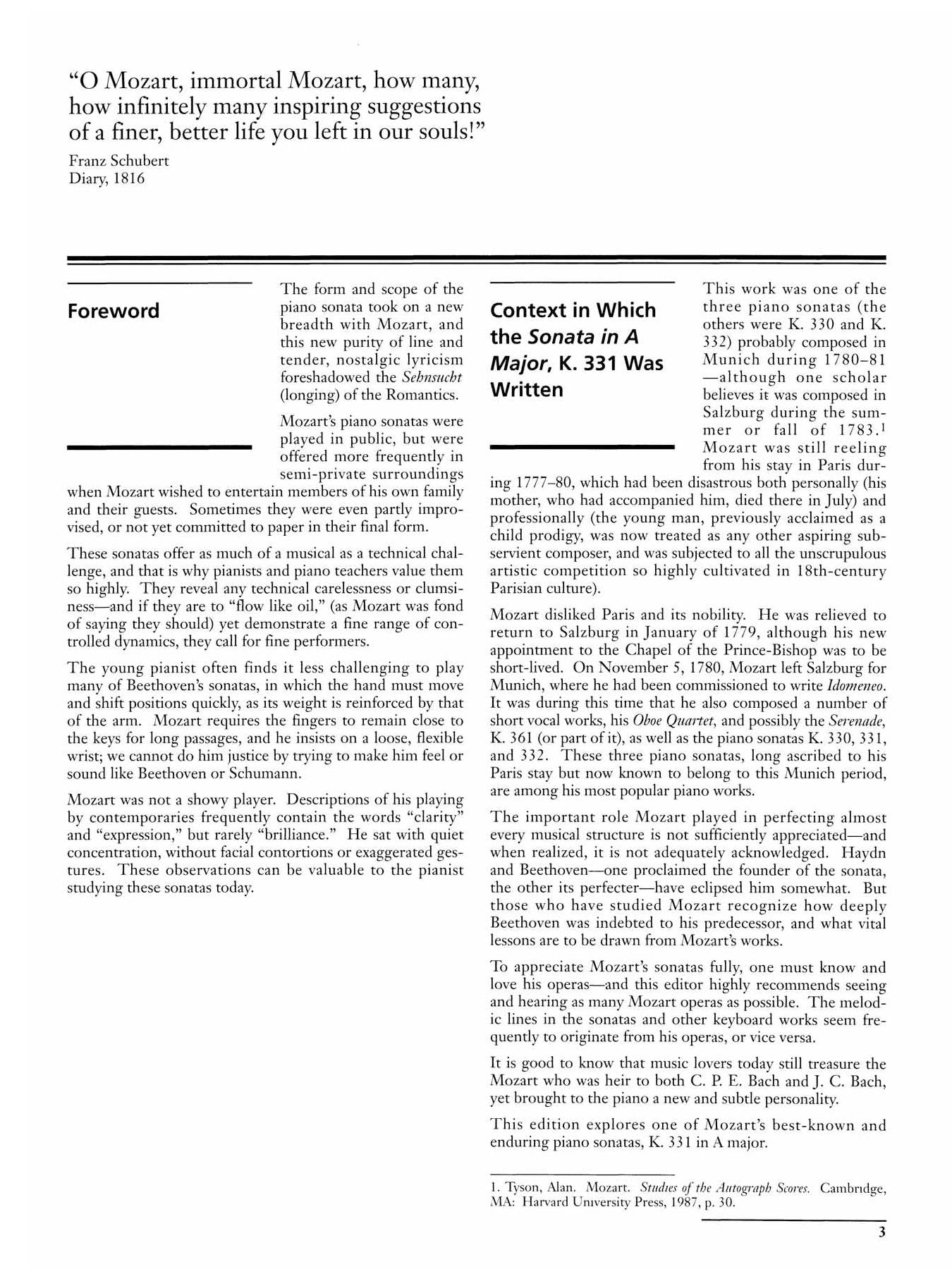 Mozart: Sonata in A Major, K. 331 (Complete)