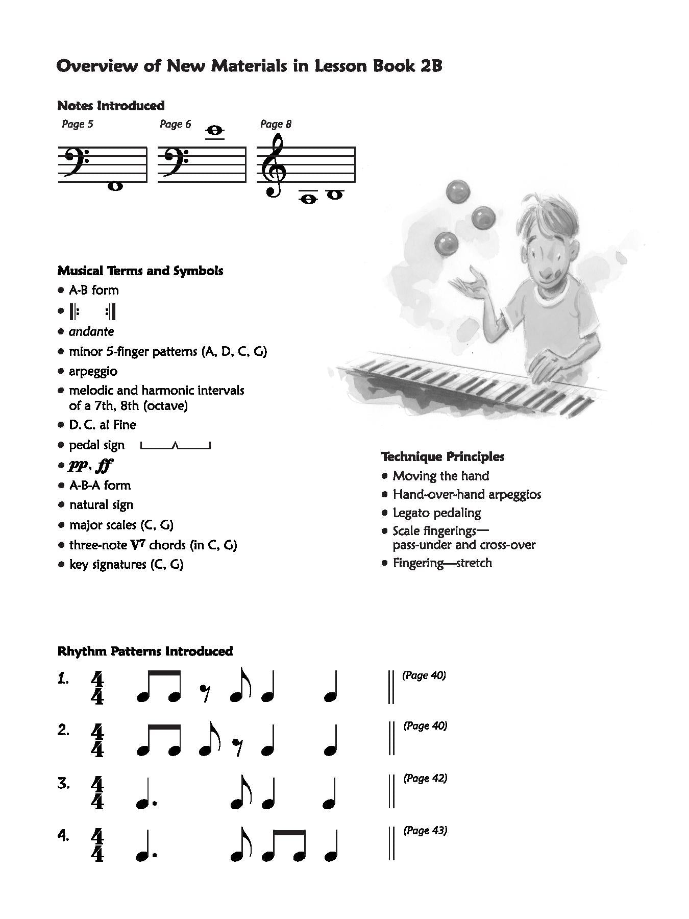 Alfred's Premier Piano Course, Lesson 2B