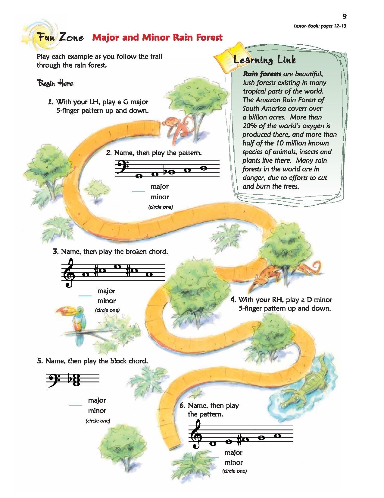 Alfred's Premier Piano Course, Theory 2B