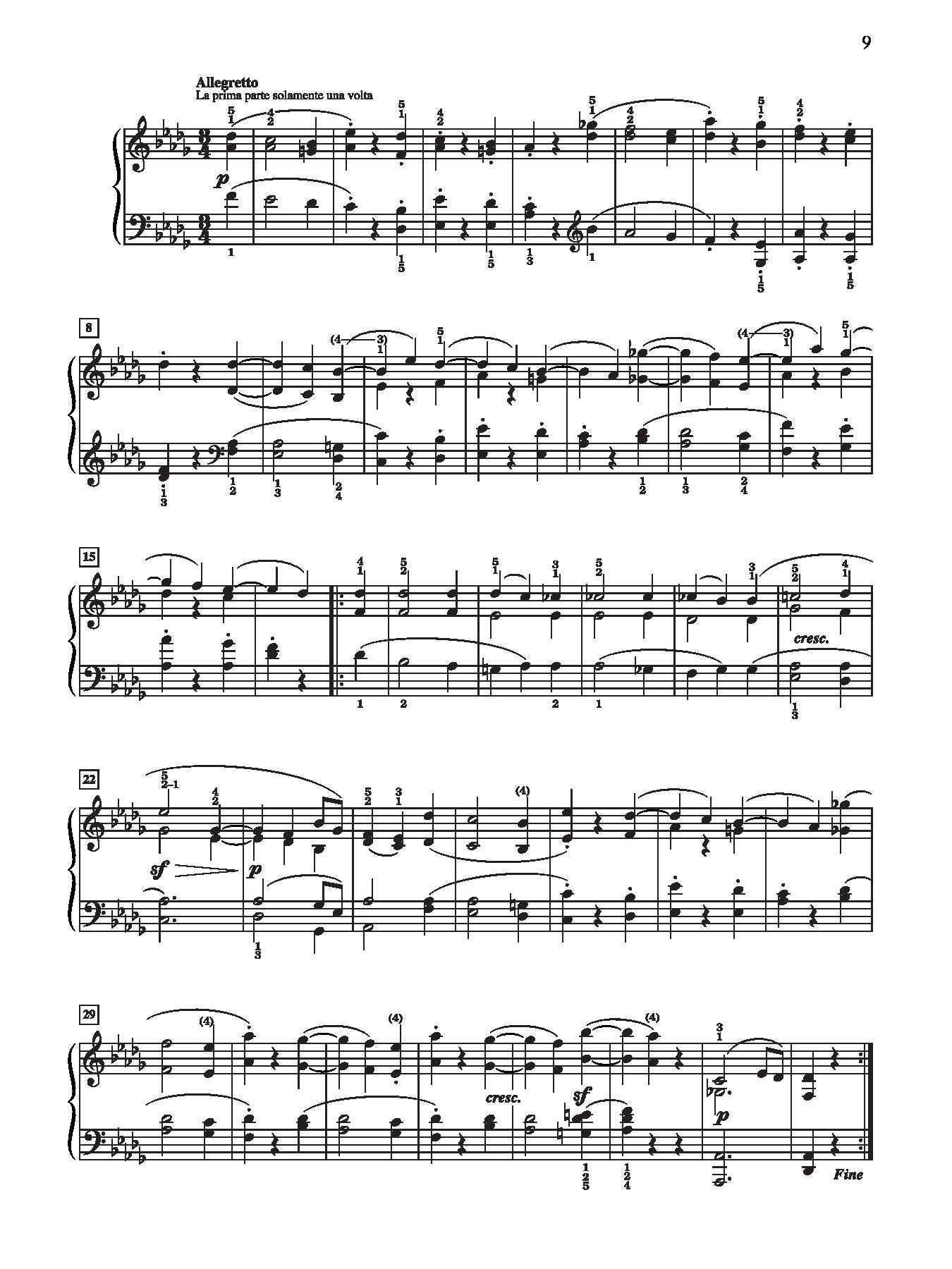 Beethoven: Sonata No. 14 in C-sharp Minor, Opus 27, No. 2 ("Moonlight") for Piano Solo