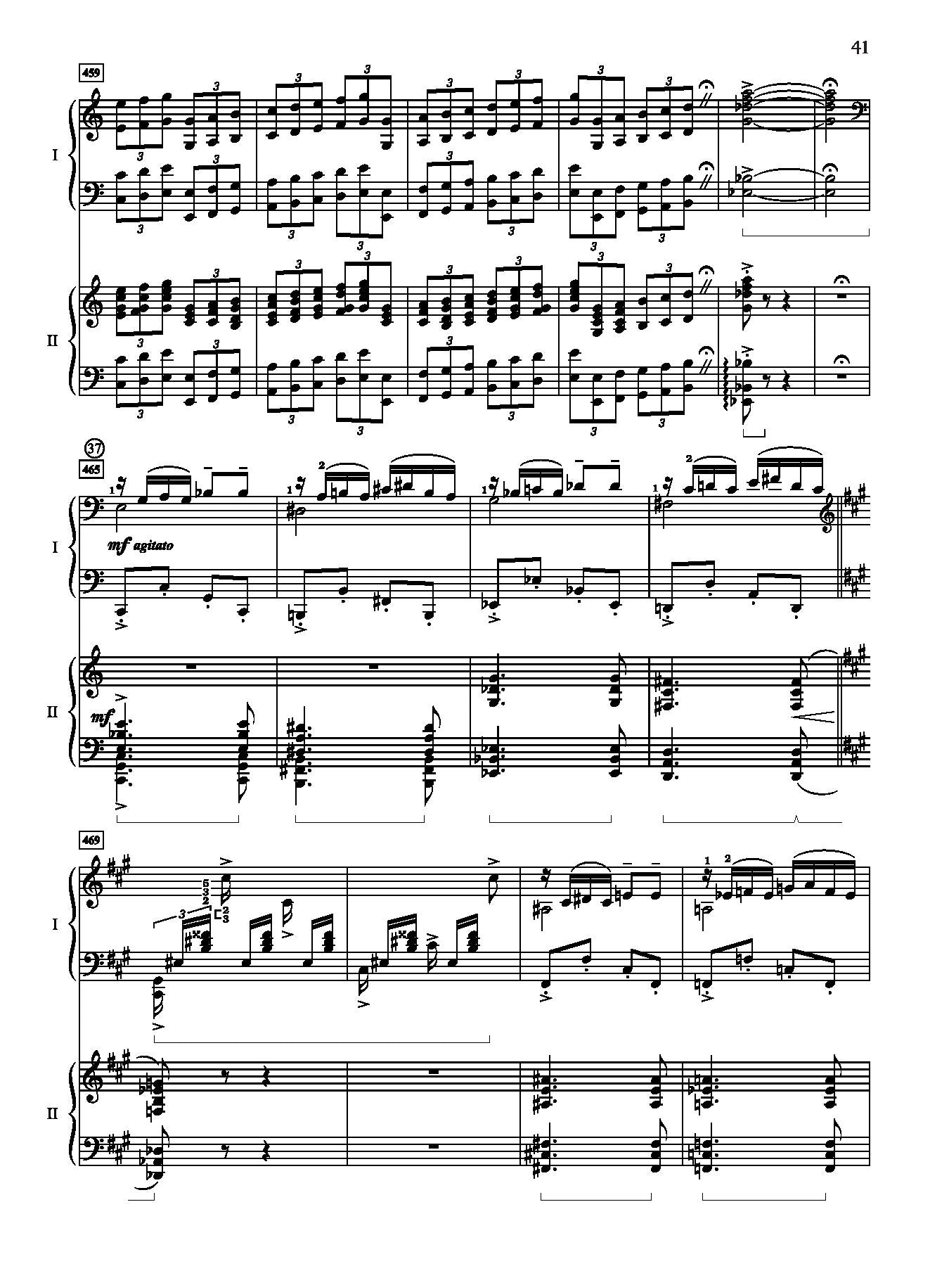 Gershwin: Rhapsody in Blue For Piano Solo and Orchestra (Arranged for Second Piano)