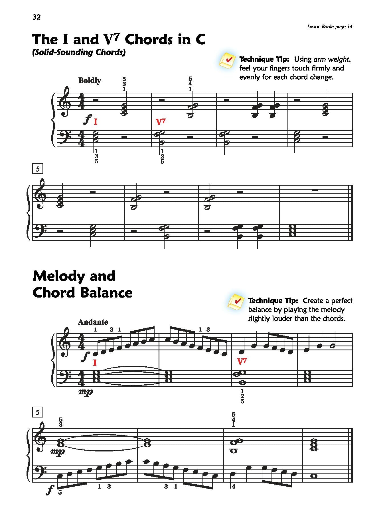 Alfred's Premier Piano Course, Technique 2B