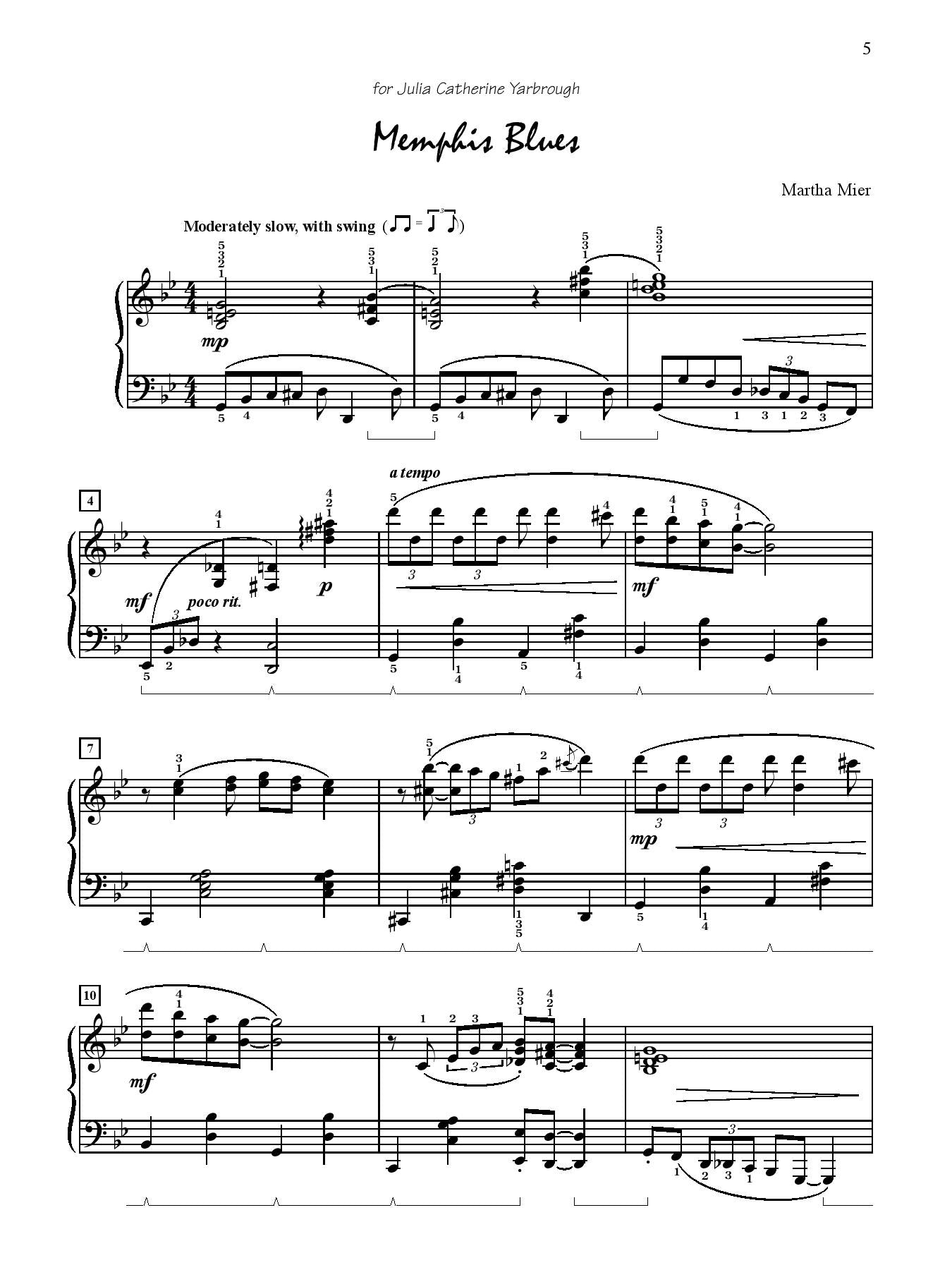 Jazz, Rags & Blues, Book 5