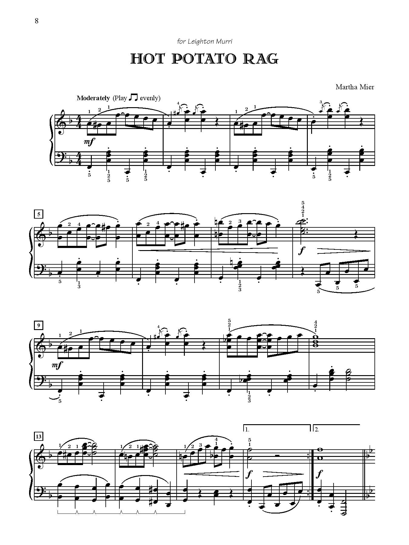 Jazz, Rags & Blues, Book 5